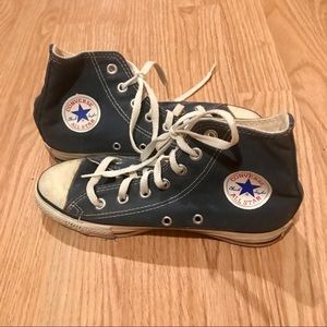 Converse Navy High Tops